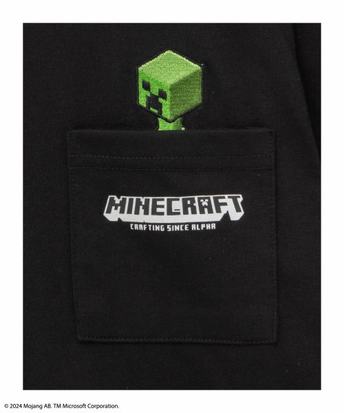 MAC HOUSE(kid's)(マックハウス（キッズ）)/Minecraft マインクラフト 刺繍Tシャツ MM2655/img10