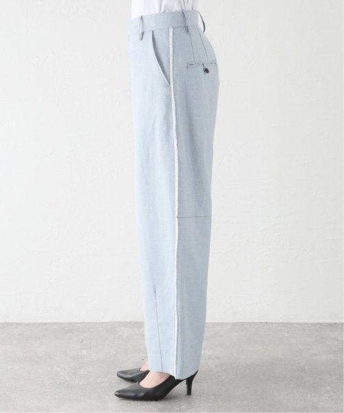 シャークスキンフリンジカーブパンツ ホコモモラ/起毛レースワイドパンツ NA1637316198(12650円)