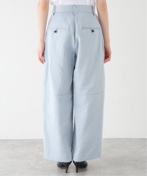 シャークスキンフリンジカーブパンツ ホコモモラ/起毛レースワイドパンツ NA1637316198(12650円)