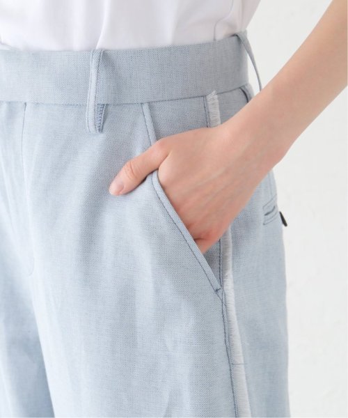 シャークスキンフリンジカーブパンツ ホコモモラ/起毛レースワイドパンツ NA1637316198(12650円)