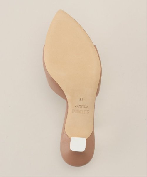 3JUIN（スリージュイン）ミュール 323SN00 2J07704 82 VERMEIL par 3JUIN