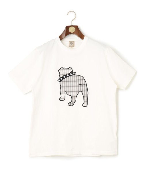 J.PRESS MENS(J．プレス　メンズ)/【UNISEX】ファブリックワッペン バックブルTシャツ/img04