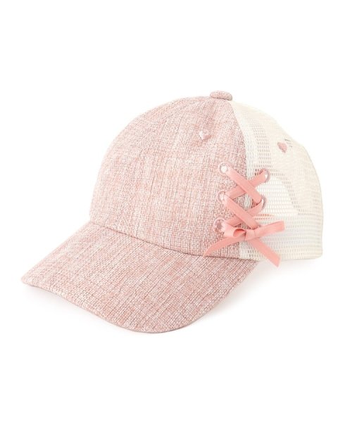 SHOO・LA・RUE(Kids) (シューラルーキッズ)/メッシュレースアップCAP/img05