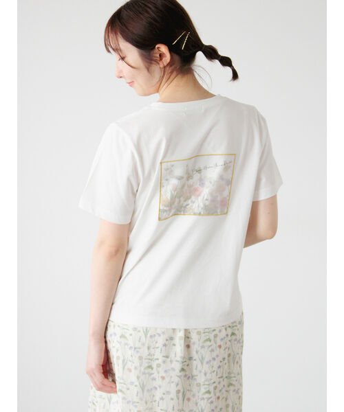 Te chichi TERRASSE(テチチテラス)/【日比谷花壇コラボ】プリントTシャツ/img18