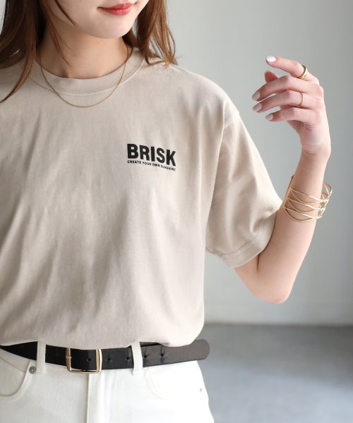 Riberry(リベリー)/BRISKバックフォトプリントTシャツ/img11