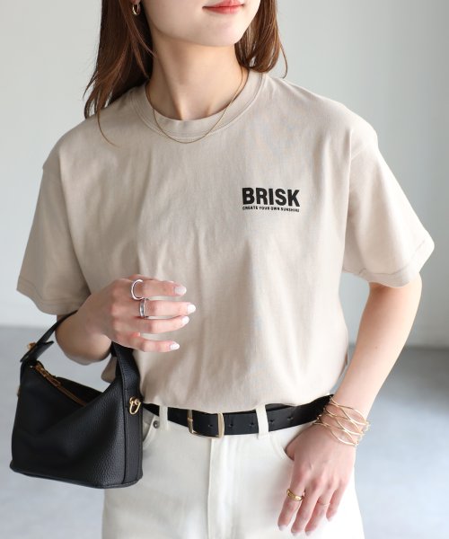 Riberry(リベリー)/BRISKバックフォトプリントTシャツ/img12