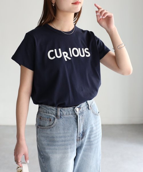 Riberry(リベリー)/CURIOUSフロッキーTシャツ/img12