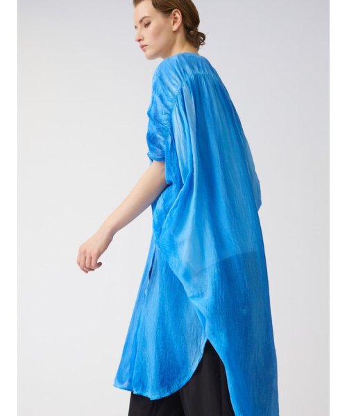 mizuiro ind ピグメントダイバックギャザーワンピース mizuiro ind