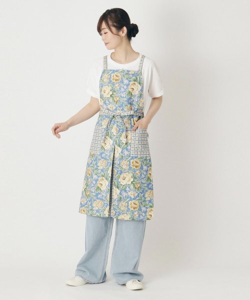  LAURA ASHLEY(ローラアシュレイ)/【GIFTにおすすめ】ワイルド ローズ柄 エプロン/img03