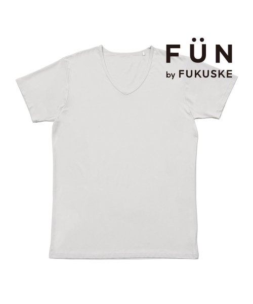 fukuske FUN(フクスケ ファン)/fukuske FUN(フクスケファン) ： 無地 Tシャツ 半袖 ナイロンメッシュ(453P0001) 紳士 男性 メンズ インナー 肌着 下着 フクスケ f/img01