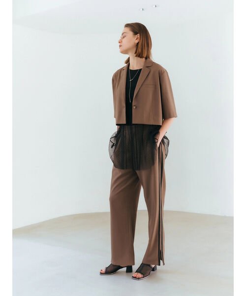 5分袖クロップドジャケット 人気・おすすめ｜売れ筋商品・話題商品におすすめ コスパ重視 安心配送 スピーディーにお届け