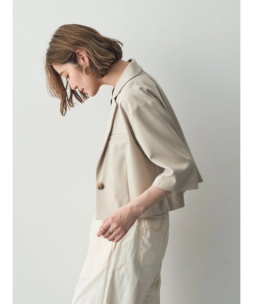 5分袖クロップドジャケット 人気・おすすめ｜売れ筋商品・話題商品におすすめ コスパ重視 安心配送 スピーディーにお届け