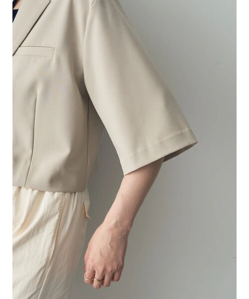 5分袖クロップドジャケット 人気・おすすめ｜売れ筋商品・話題商品におすすめ コスパ重視 安心配送 スピーディーにお届け