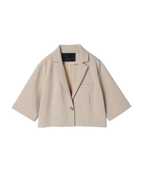 5分袖クロップドジャケット 人気・おすすめ｜売れ筋商品・話題商品におすすめ コスパ重視 安心配送 スピーディーにお届け