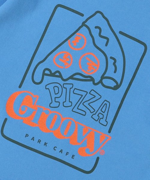 GROOVY COLORS(グルービーカラーズ)/PIZZA OVERSIZE Tシャツ/img05