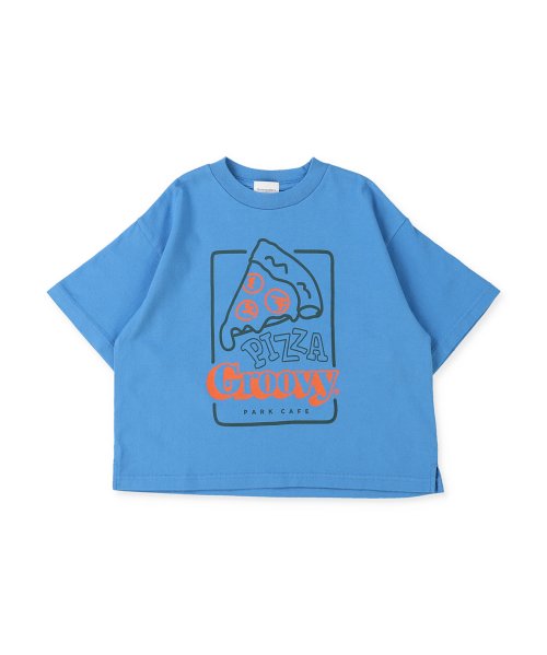 GROOVY COLORS(グルービーカラーズ)/PIZZA OVERSIZE Tシャツ/img11