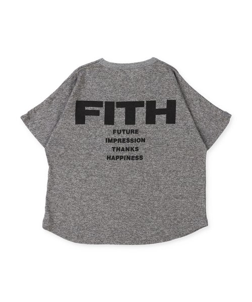 FITH(フィス)/テトロン天竺バックロゴTシャツ/img01