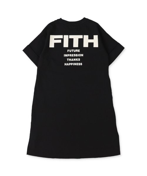 FITH(フィス)/さらさら天竺バックロゴロングワンピース/img02