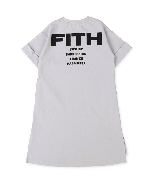 FITH(フィス)/さらさら天竺バックロゴロングワンピース/img03