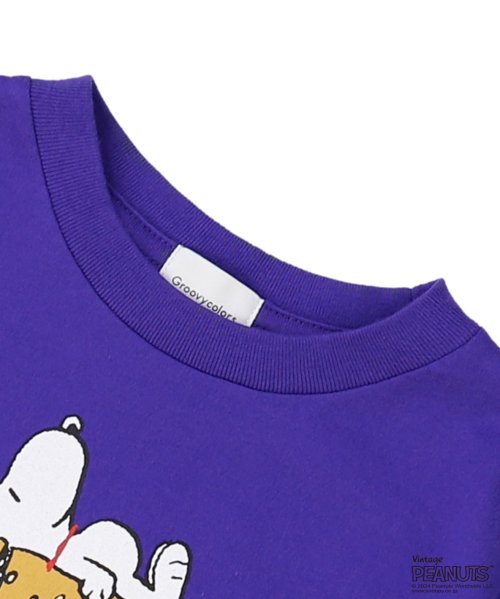 GROOVY COLORS(グルービーカラーズ)/SNOOPY HUMBURGER Tシャツ/img05