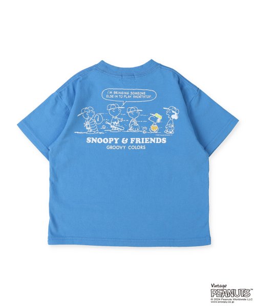 GROOVY COLORS(グルービーカラーズ)/SNOOPY BASEBALL Tシャツ/img02