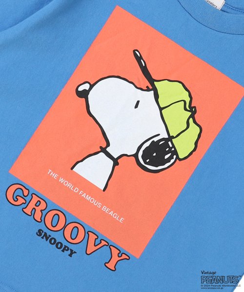 GROOVY COLORS(グルービーカラーズ)/SNOOPY BASEBALL Tシャツ/img05