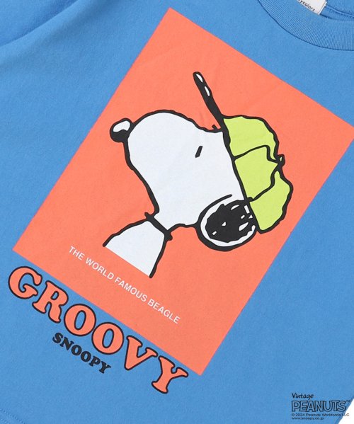 GROOVY COLORS(グルービーカラーズ)/SNOOPY BASEBALL Tシャツ/img04