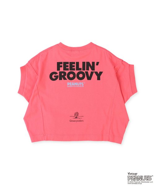 GROOVY COLORS(グルービーカラーズ)/SNOOPY ROLLERSKATE テントTシャツ/img03