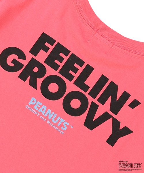 GROOVY COLORS(グルービーカラーズ)/SNOOPY ROLLERSKATE テントTシャツ/img08