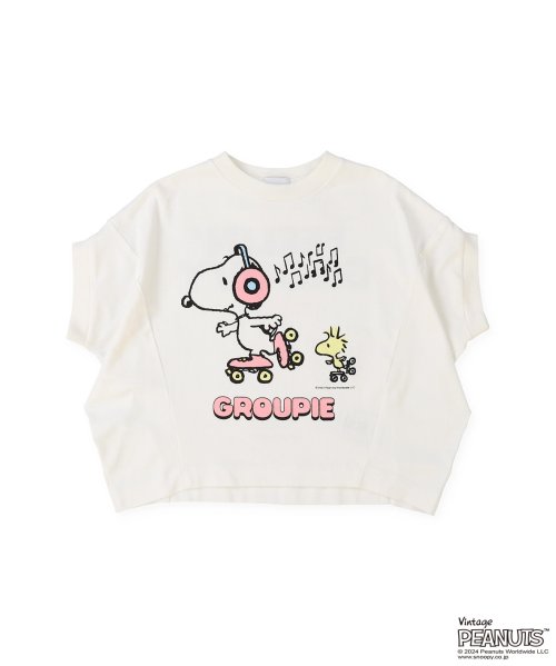 GROOVY COLORS(グルービーカラーズ)/SNOOPY ROLLERSKATE テントTシャツ/img13