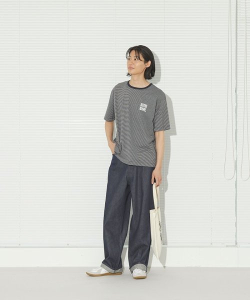 MACKINTOSH PHILOSOPHY(マッキントッシュ フィロソフィー)/GREY LABEL SHARP LOGO ボーダー半袖T/img03