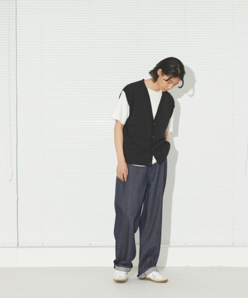 MACKINTOSH PHILOSOPHY(マッキントッシュ フィロソフィー)/GREY LABEL リネンミックスニットベスト/img03