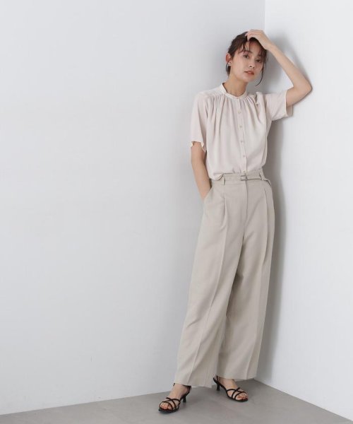 N Natural Beauty Basic(エヌナチュラルビューティベーシック)/ベルト付きワイドパンツ《S Size Line》/img29