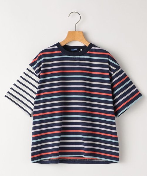 SHIPS KIDS(シップスキッズ)/SHIPS KIDS:140～160cm / オーガニック コットン ボーダー TEE/img20