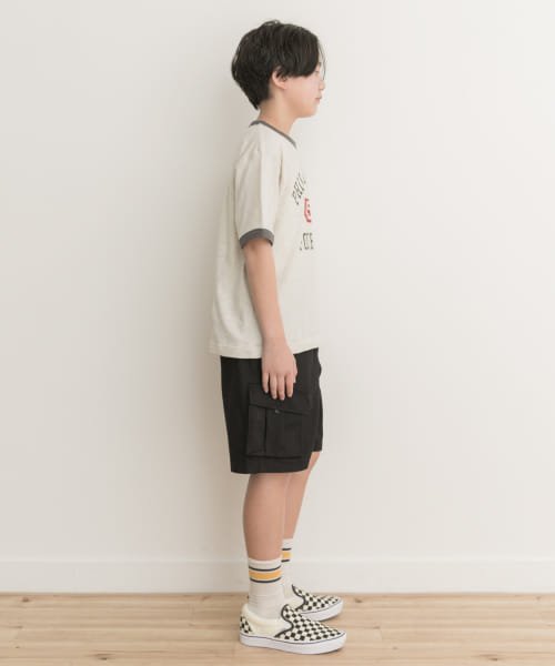 URBAN RESEARCH DOORS（Kids）(アーバンリサーチドアーズ（キッズ）)/『WEB/一部店舗限定』『別注』Champion×DOORS　ベーシックリンガーTシャツ(KIDS)(150cm)/img24