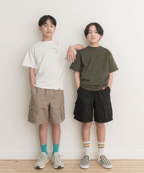 URBAN RESEARCH DOORS（Kids）(アーバンリサーチドアーズ（キッズ）)/『WEB/一部店舗限定』6分丈カーゴショーツ(KIDS)/img24