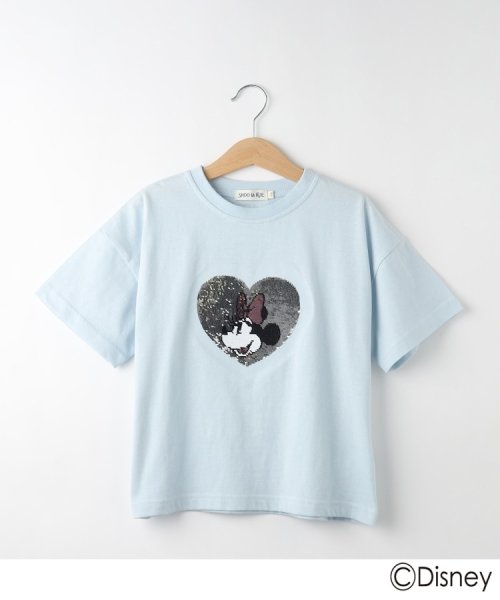 SHOO・LA・RUE(Kids) (シューラルーキッズ)/【DISNEY】スパンコール刺繍Tシャツ/img15