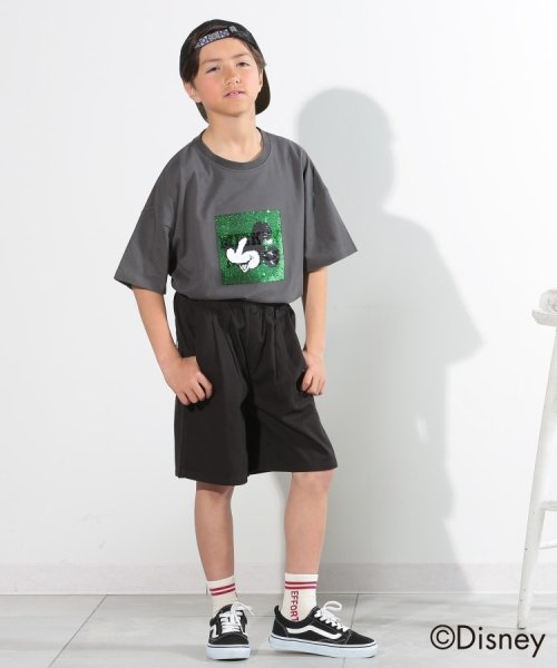 SHOO・LA・RUE(Kids) (シューラルーキッズ)/【DISNEY】スパンコール刺繍Tシャツ/img19