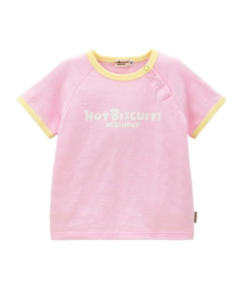 MIKI HOUSE HOT BISCUITS(ミキハウスホットビスケッツ)/バック顔ドン 異番手 半袖Tシャツ/img06