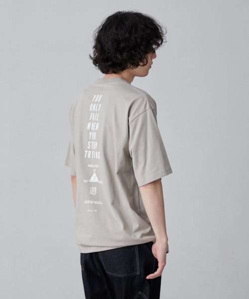 coen(coen)/【WELLTECT】ロゴバックプリントTシャツ（WEB限定カラー）/img15