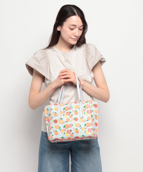 COLE HAAN(コールハーン)/GO TO SMALL TOTE:ORANGE PRINT/img06