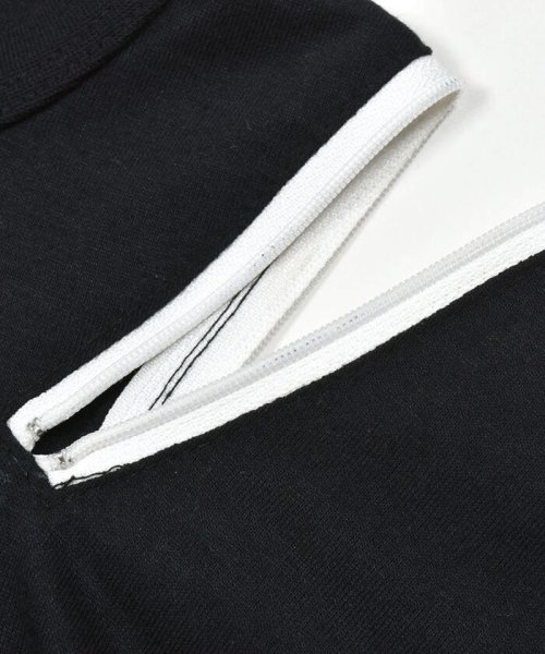 ZIDDY(ジディー)/ロゴラインストーン肩開きTシャツ(130~160cm)/img14