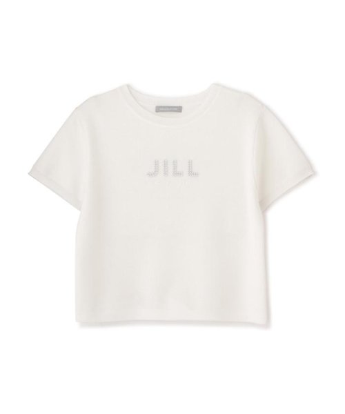 JILL by JILL STUART(ジル バイ ジル スチュアート)/パールロゴコンパクトニットトップス/img16