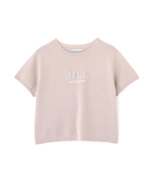 JILL by JILL STUART(ジル バイ ジル スチュアート)/パールロゴコンパクトニットトップス/img23