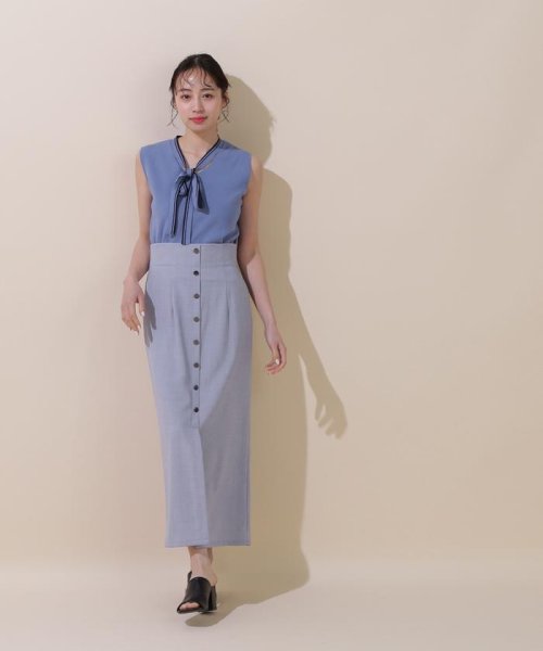 JILL by JILL STUART(ジル バイ ジル スチュアート)/リボンボウタイノースリニットトップス/img17