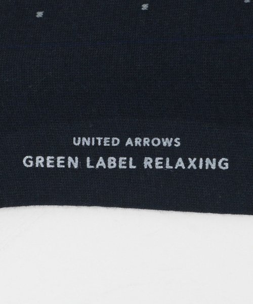 green label relaxing(グリーンレーベルリラクシング)/リブ ドット ソックス －吸水速乾・抗菌－/img06