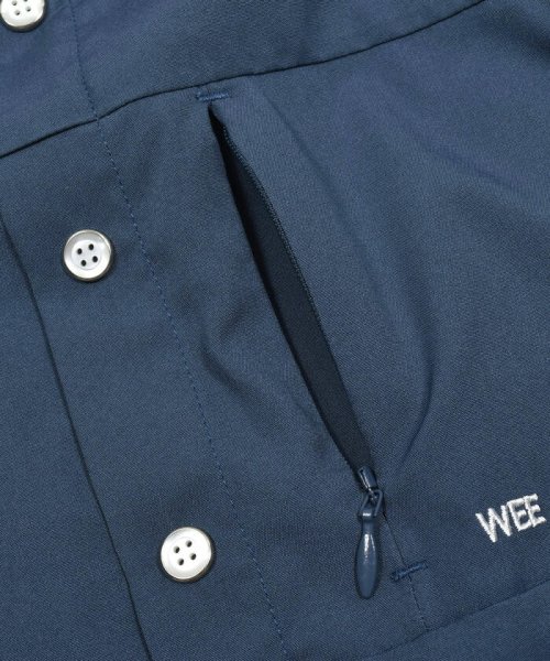 WASK(ワスク)/【お揃い】ポリエステルポプリンファスナーポケットシャツ(100~160cm)/img09