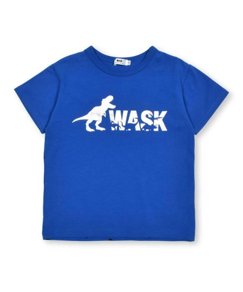 WASK(ワスク)/【速乾】恐竜箔プリント総柄天竺Tシャツ(100~160cm)/img13