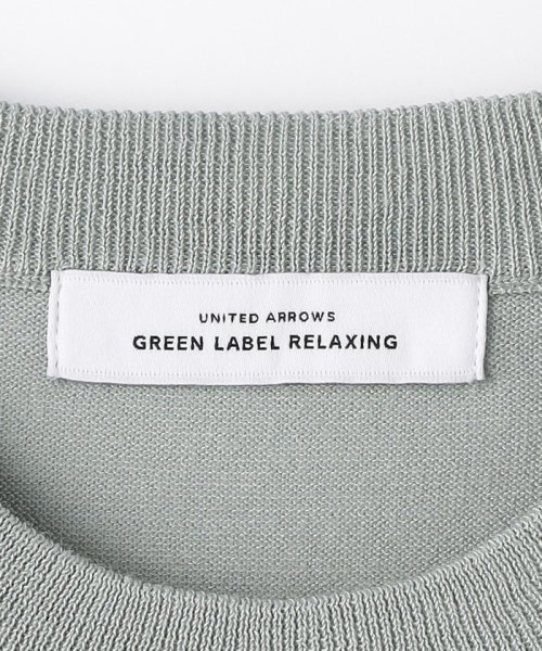 green label relaxing(グリーンレーベルリラクシング)/ラミー ナイロン クルーネック Tシャツ 半袖ニット －ウォッシャブル－/img20