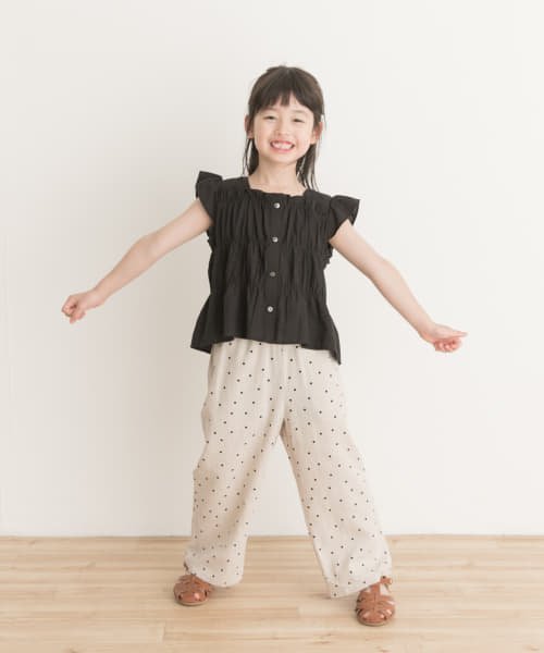 URBAN RESEARCH DOORS（Kids）(アーバンリサーチドアーズ（キッズ）)/シャーリングフリルキャミブラウス(KIDS)/img09